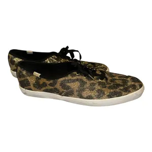 Keds x Kate Spade Leopard Print Glitter‎ Sneakers, Size 9 thumbnail 3