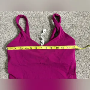 Lululemon Align Tank Top in Magenta Purple Size 6 Athleisure Buttery Soft Crop thumbnail 8