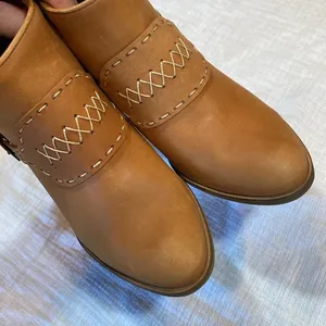 Anthropologie Stivali Maipore Western Ankle Boots Brune 37/ US 6.5/7‎ thumbnail 2