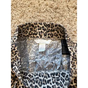 H&M Leopard Print Elastic Waist Shorts Brown Animal Print XS thumbnail 3
