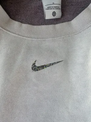 Nike boxy cropped crewneck size 1X thumbnail 2