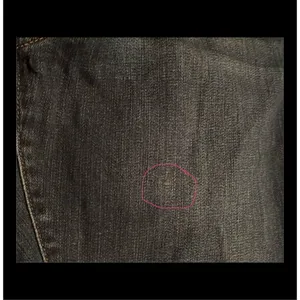 Who What Wear Jeans Womens Size 12 Cropped Dark Wash (3004) thumbnail 8
