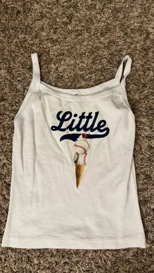 Los Angeles Apparel Big Little Reveal Baseball Tank tops thumbnail 5