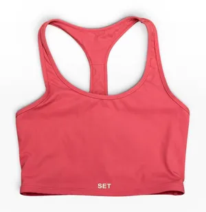 SET‎ ACTIVE Sportbody Pink Racerback Sports Bra Small Gym Yoga Athletic Run Gym thumbnail 1