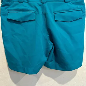 NWOT Nike golf shorts size 2..teal in color thumbnail 2