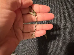 Retired Kendra Scott Jack Gunmetal Rainbow Crystal Bar Pendant Necklace thumbnail 4