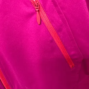 Belle by Kim Gravel Fuchsia Zip-Up lightweight jacket with Hood thumbnail 11
