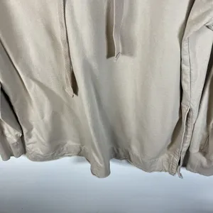 Aerie Oversized Hoodie Sweatshirt Tan Wide Drawstring Relaxed Fit Comfy Size S‎ thumbnail 4