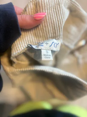 Khaki skirt Tan thumbnail 4