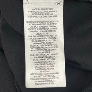 American Living Black White Midi Dress Size 10 Stretch Cocktail Career Party thumbnail 5