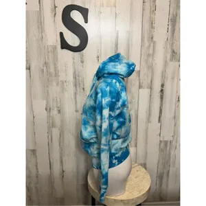 Blue hoodie sweater Blue thumbnail 3