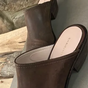 Mules G.H. Bass & Co. Rich Brown Leather Mules 9 M thumbnail 2