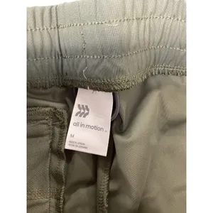 All in Motion 360 Lifestyle Pant Olive Green Regular Fit Active Tapered Mens M thumbnail 2