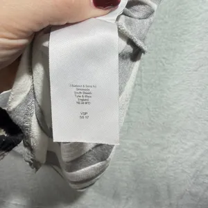 Barbour Gray White Tank Lightweight Women's US size 8 thumbnail 6