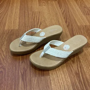 Rhinestone wedge sandal Size 7 thumbnail 2
