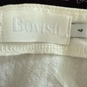 NWT Boyish The Dusty Vintage White A-line Cotton Mini Dress $178 4 thumbnail 10