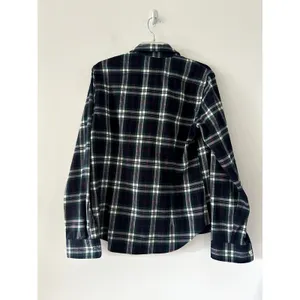 Brandy Melville Green Plaid Flannel Jacket thumbnail 3