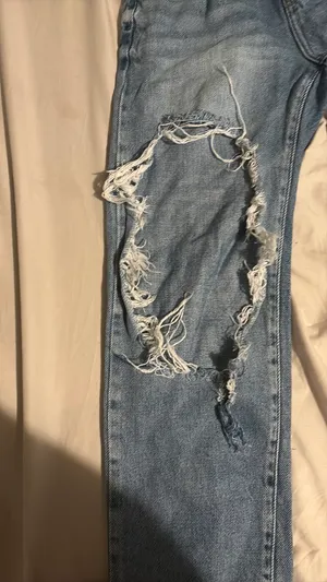 KanCan USA Jeans High-Waisted Straight-Leg Ripped thumbnail 7