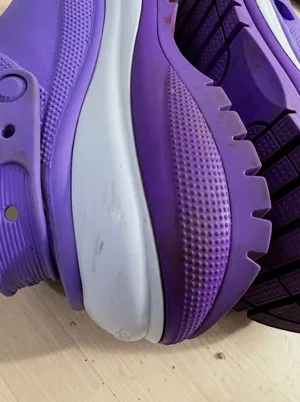 Crocs Mega Crush Purple Platform Clog Galaxy Women 10 Men 8 Rubber thumbnail 6