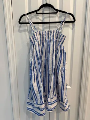 Vici Blissful Day Striped Poplin Mini Dress thumbnail 6