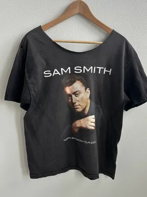 Sam Smith Concert Off The Shoulder T-shirt thumbnail 1
