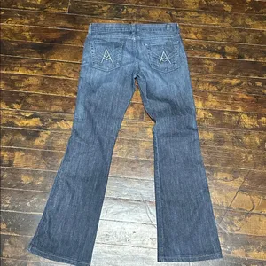 7 for All Mankind size 29 dark wash A pocket western jeans thumbnail 5