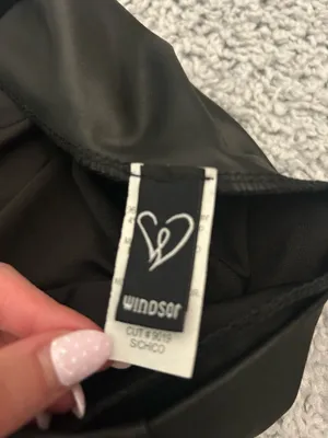 windsor black mini skirt  thumbnail 2