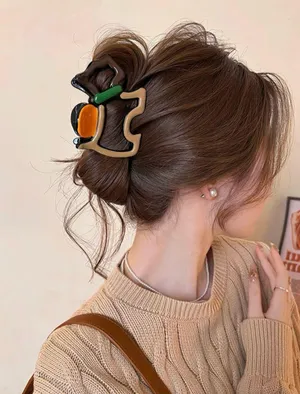 Stylish Multicolor cute dog shape Hair Clip thumbnail 1