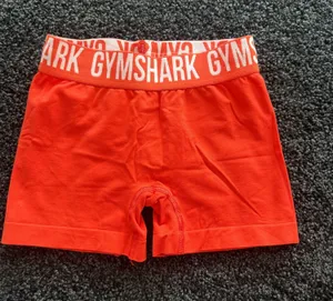Orange Gymshark Shorts Biker thumbnail 1