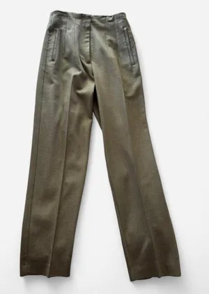ZARA High-Rise Trousers Straight Leg thumbnail 1