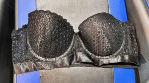 Savage X Fenty Black Lace Detail Bra thumbnail 1
