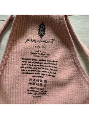 Free People Movement Happiness Runs Long Ribbed Crop tank size xs/s thumbnail 4