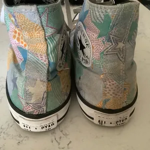 Converse Chuck Taylor all star mosaic design high top sneakers lace up size 7.5 thumbnail 5