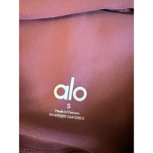 Alo 7/8‎ High-Waist Airlift Legging Airlift Intrigue Bra Set S/M Pink Wild Rose thumbnail 5