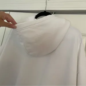 Nike Sportswear Oversized Fleece Hoodie Center Swoosh White Sz XXL thumbnail 13