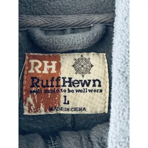 Ruff Hewn - Cranberry Knit Gray Fleece Back Full Zip Vest - Women's Large thumbnail 4