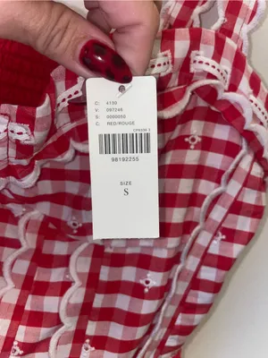 NWT Anthropologie Sleeveless Sweetheart Gingham Midi Dress thumbnail 8
