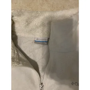 Columbia Women's White Fleece Full Zip Jacket Size XL thumbnail 2