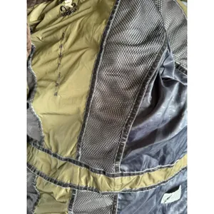 Gersemi Womens Olive Green Quilted Puffer Jacket Corduroy Elbow Patches Size‎ M thumbnail 8
