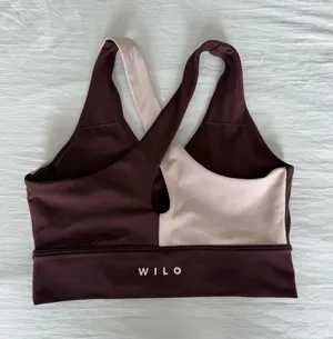 Wilo sports bra Purple thumbnail 2