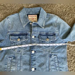 True Religion Blue Denim Jacket thumbnail 3