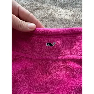Vineyard Vines Women's Pink Fleece Vest Size L Casual Sleeveless thumbnail 8