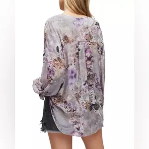 ALLSAINTS Penny Lucia V Neck Top 6 thumbnail 2