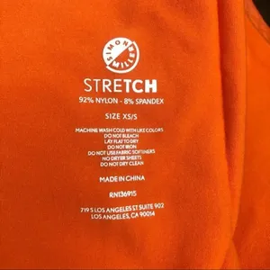 Simon Miller Anders Tank Dress in Orange XS/S thumbnail 6