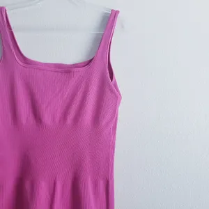 Ribbed Athletic Pink Short Romper Gym Fit thumbnail 7
