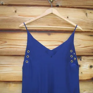 Amanda Uprichard Blue Silk Top thumbnail 5