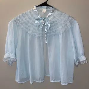Vintage 1960s pennys adonna sheer top thumbnail 1