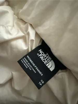 The North Face Women’s Cream Cropped Puffer Jacket‎ XS thumbnail 4