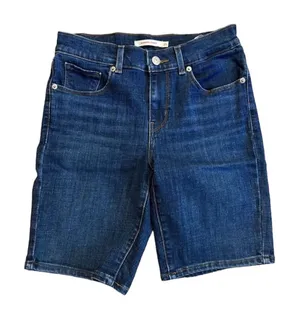 LEVIS Bermuda Shorts. Mid Rise. Slim Through Hip and Thigh. thumbnail 1
