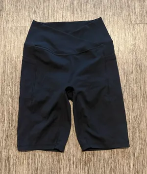 Black biker shorts thumbnail 1